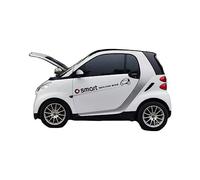 LHMM Confezione da 2, per Smart 451 453 Fortwo Forfour Adesivi laterali auto Adesivi laterali porta Strisce Decalcomanie emblema Grafica sportiva Accessori auto