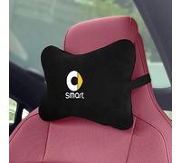 LHMM Cuscino per Il Collo Dell'Auto, per Smart Fortwo Forfour 453 451 452 450 454, Accessori Interni per Cuscino per Protezione del Collo del Poggiatesta,Normal-C