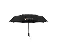 LHMM per Smart 451 453 Fortwo Forfour 2009-2020 Ombrello Antivento per Auto Ombrello Pieghevole Completamente Automatico Compatto 3 Accessori per Auto,C Schwarz