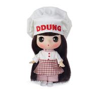 LHMYPP Cucina Madre Bambolotti E Accessori Bambola di Moda Principessa Bambola 7.09 Pollici Ragazza Vestiti Bambole di Pezza Giocattoli per Bambini Simulazione Gioca A Casa Regalo di Natale