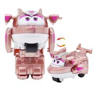 LHMYPP Golden Girl Mini Versione Hangar Transformazione Aereo L5CM Deformazione Robot Super Ali Nuovi Giocattolo Ragazzo Veicolo Inerziale Creativo Giocattoli per Bambini Regalo di Natale