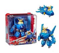 LHMYPP Jerome Ragazzo Veicolo Inerziale Versione Hangar Transformer Aerei Super Ali Nuovi Giocattolo L12CM Deformazione Robot Creativo Giocattoli per Bambini Regalo di Natale