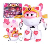 LHMYPP Sasha Magic Set Professionale+Bacchetta Magica+Corda Super Ali Nuovi Giocattolo Ragazzo Deformazione Robot Creativo Transformer Aerei Giocattoli per Bambini Regalo di Natale