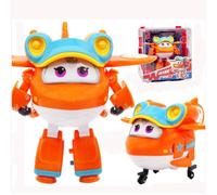 LHMYPP Sunny L12CM Deformazione Robot Super Ali Nuovi Giocattolo Versione Hangar Transformer Aerei Ragazzo Veicolo Inerziale Giocattoli per Bambini Creativo Regalo