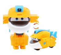 LHMYPP Tachy L5CM Deformazione Robot Super Ali Nuovi Giocattolo Mini Versione Hangar Transformazione Aereo Ragazzo Veicolo Inerziale Creativo Giocattoli per Bambini Regalo di Natale