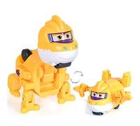 LHMYPP Wilda Mini Versione Hangar Transformazione Aereo L5CM Deformazione Robot Super Ali Nuovi Giocattolo Ragazzo Veicolo Inerziale Creativo Giocattoli per Bambini Regalo di Natale