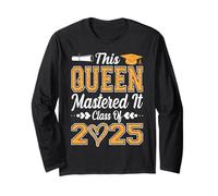 L'ho imparato Masters Queen Classe di laurea del 2025 College Maglia a Manica