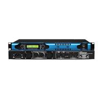 LHQYA Amplificatore Digitale EQ, Amplificatore di Potenza Digitale Post-Stage Puro a Doppio Canale da 350 W*2, Dissipazione Rapida del Calore/Materiale Metallico, per Canto, Sala Musica