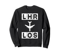LHR per Los Route London Lagos Felpa