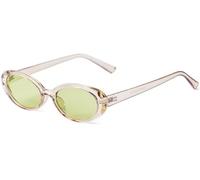 LHSDMOAT Occhiali da Sole Cat's Eye Retro Anni '70 Ovale - Unisex Stile Vintage per Guida e Viaggio, Lenti UV400 Protezione Occhi Moda Contemporanea