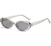 LHSDMOAT Occhiali da Sole Cat's Eye Retro Anni '70 Ovale - Unisex Stile Vintage per Guida e Viaggio, Lenti UV400 Protezione Occhi Moda Contemporanea