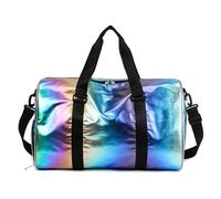 LHSJYG Borsone Viaggio Borsa portaoggetti portatile iridescente for viaggi Borse da palestra Bagagli viaggio Sport Yoga Training(Mixed)