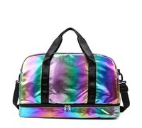 LHSJYG Borsone Viaggio Borse da palestra Borsa in tessuto perlescente viaggio impermeabile donna multicolore Viaggi di lavoro(Multicolor)