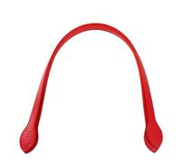 LHSJYG Manici per Borse in Pelle 2pcs PU Leather Handbag Handle Shoulder Bag Strap Detachable DIY Belts Making Replacement Belt Versatile Accessories(Light Red)