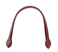 LHSJYG Manici per Borse in Pelle 2pcs PU Leather Handbag Handle Shoulder Bag Strap Detachable DIY Belts Making Replacement Belt Versatile Accessories(Wine Red)