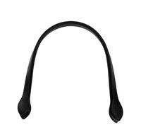 LHSJYG Manici per Borse in Pelle 2pcs PU Leather Handbag Handle Shoulder Bag Strap Detachable DIY Belts Making Replacement Belt Versatile Accessories(Black)