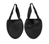 LHSJYG Scarpe da Ballo a Mezza Scarpe da ginnastica ritmica in microfibra Lyrical Turning Pointe, color carne(Black,S 34-37)