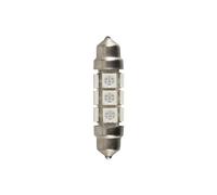 LHSX 24/28V Led Series - 12 Led Smd - 11X43 Mm - Sv8 5-8 - 20 Pz - Scatola - Ara
