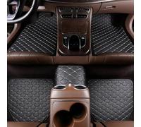 Lhuayeu 5 Pezzi Auto Tappetini per Dacia Jogger 2021-2024 Hybrid, Tutte Le Stagioni Anti Scivolo Tappeti, Tappeto Fodera Protezione Tappetini, B Black White