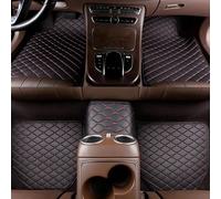 Lhuayeu 5 Pezzi Auto Tappetini per Mercedes GLC X254 2023 2024, Tutte Le Stagioni Anti Scivolo Tappeti, Tappeto Fodera Protezione Tappetini, C Black Red