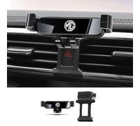 Lhuayeu Porta Cellulare Auto per MG ZS MG ZS 2017-2024, Supporto Telefono Auto per Presa d'Aria Dell'Auto, 360°di Rotazione Porta Telefono Macchina,A