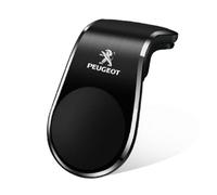 Lhuayeu Porta Cellulare Auto per Peugeot 107 108 206 207 208 2008, Supporto Telefono Auto per Presa d'Aria Dell'Auto, 360°di Rotazione Porta Telefono Macchina,B