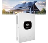 LHUITUI 5000W Inverter Solare A Onda Sinusoidale Pura On/off Grid, Inverter Solare Ibrido con Caricabatterie all-in-One, Protezione IP21, Gamma di Tensione di Ingresso Generatore di Rete 90-280Vac