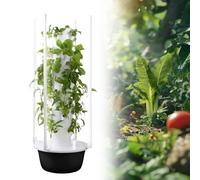 LHUITUI Kit Torre Idroponicas Piantagione, Sistemas Giardino A Torre Verticale, Sistemas Coltivazione Idroponicas Giardino, Irrigazione A Goccia, 5 7 9 Livelli, 20 28 36 Fori, per Fiori, Verdure 9楼