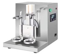 LHUITUI Shaker per Bevande Doppio Bicchiere, Acciaio Inox