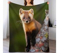 LHXLHXX Coperta in Morbida Lana 3D Stampata Di Mink, Materasso, Divano, Seggiolino Auto Da Viaggio, Copertas Calda Per La Decorazione Della Casa 130×180cm