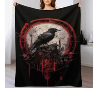 LHXLHXX Viking Myth Coperta in Pile Stampato in 3D, Super Morbida E Accogliente, Per Copertas Per Pisolino, Divano E Flannel Per Il Riscaldamento Della Casa, 150×200cm