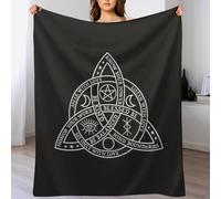 LHXLHXX Viking Myth Coperta in Pile Stampato in 3D, Super Morbida E Accogliente, Per Copertas Per Pisolino, Divano E Flannel Per Il Riscaldamento Della Casa, 180×200cm
