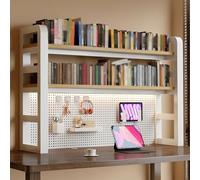 LHXLSH Scaffale Da Scrivania, Scaffale Espositore Con Piedini Antiscivolo, Organizer Porta Libri Da Scrivania Salvaspazio, Per Casa, Ufficio, Scuola, Studio(160 * 103cm/63 * 40.6in)