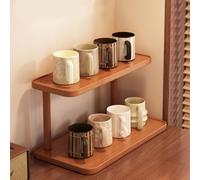 LHXLSH Scrivania Organizzatore Tavolo, Accessori Per Scrivania Del Computer, Libreria Da In Legno, Libreria Da A 2/3 Ripiani, In Legno(40 * 14.5cm/15.7 * 5.7in)