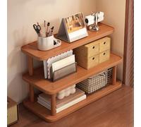 LHXLSH Scrivania Organizzatore Tavolo, Accessori Per Scrivania Del Computer, Libreria Da In Legno, Libreria Da A 2/3 Ripiani, In Legno(50 * 27cm/19.7 * 10.6in)