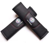 LHyfA 2 Pezzi Auto Imbottiture Cinture di Sicurezza per Alfa Romeo,Protezione Cintura Seats Belt Padding Covers Interni Accessori