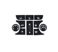 LHyfA Adesivi per Pulsanti Condizionatore per Opel Mokka 2013-2019,Auto A/C Clima Aria Condizionata Pulsante di Controllo Riparazione Adesivo,B