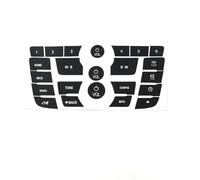 LHyfA Adesivi per Pulsanti Condizionatore per Opel Mokka 2013-2019,Auto A/C Clima Aria Condizionata Pulsante di Controllo Riparazione Adesivo,C