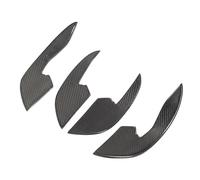 LHyfA Auto Spoiler Anteriori diffusore Spoiler per Audi RS7 4G8 RS6 C7 RS5 F5 RS4 B8,Paraurti Anteriore Auto Spoiler Splitter Canard Spoiler