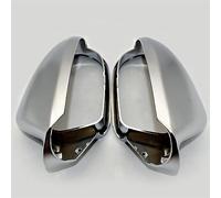 LHyfA Calotta Specchietto Auto per Audi A6 C7 S6 2012-2018,Accessori ABS Cromato Specchietto Retrovisore Protezioni Coperture