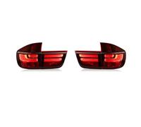 LHyfA Fari Posteriori per BMW E70 X5 2007-2013, Gruppo Fanale Posteriore con Luci Freno, Stop, Retromarcia e Indicatore di Direzione, Rosso, Impermeabile e Antiurto
