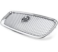 LHyfA Griglia Paraurti Anteriore Auto per Jaguar XF XFR 2012 2013 2014 2015,Paraurti Esterno Auto Griglia Cofano Accessori Sostituzione,B-Silver