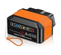 LHYNEE Bluetooth 5.0 OBD2 Auto Diagnostica, Diagnosi Auto OBD 2 Adattatore per Tutti i Veicoli, Strumenti Diagnostici OBD-II per iOS, Android in Italiano(Supporta solo i veicoli a carburante fossile)