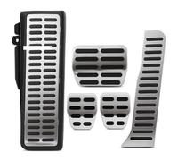 LHyyY Copri Pedale per Auto,per Audi A3 8P 2004~2013,Pedale Coperchio di Protezione Accessori in Acciaio Inossidabile Freni Pedaliera,D-MT