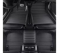 LHZPGC Tappetini Auto a Strisce per Nissan X-Trail 2008-2013, Tappetino Impermeabile/antisporco, Pelle PU,A-Black