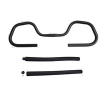 LHZZ - Manubrio a farfalla con impugnature in spugna, per trekking, ciclismo, bici da strada, 25,4 mm, 31,8 mm