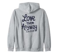 Li Amo comunque Felpa con Cappuccio