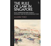 Li-ann Thio The Rule of Law in Singapore (Copertina rigida)