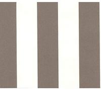 LI.GI Telo di Ricambio per Tetto Dondolo 4 POSTI in Tessuto Acrilico TEMPOTEST IMPERMEABILIZZATO CM 270X165 COMPRESO Balza Oppure su Misura Personalizzato (Bianco Riga Tortora)