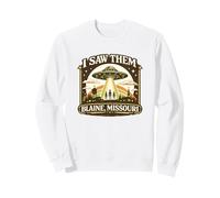 Li Ho visti Blaine Missouri UFO Incontro Alieno Felpa